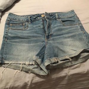 American eagle jean shorts